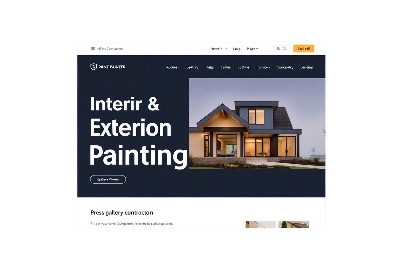 Studio / boutique website example