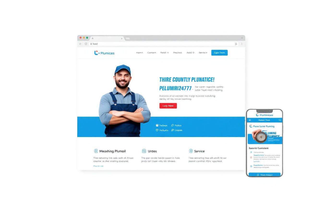 24/7 service website example