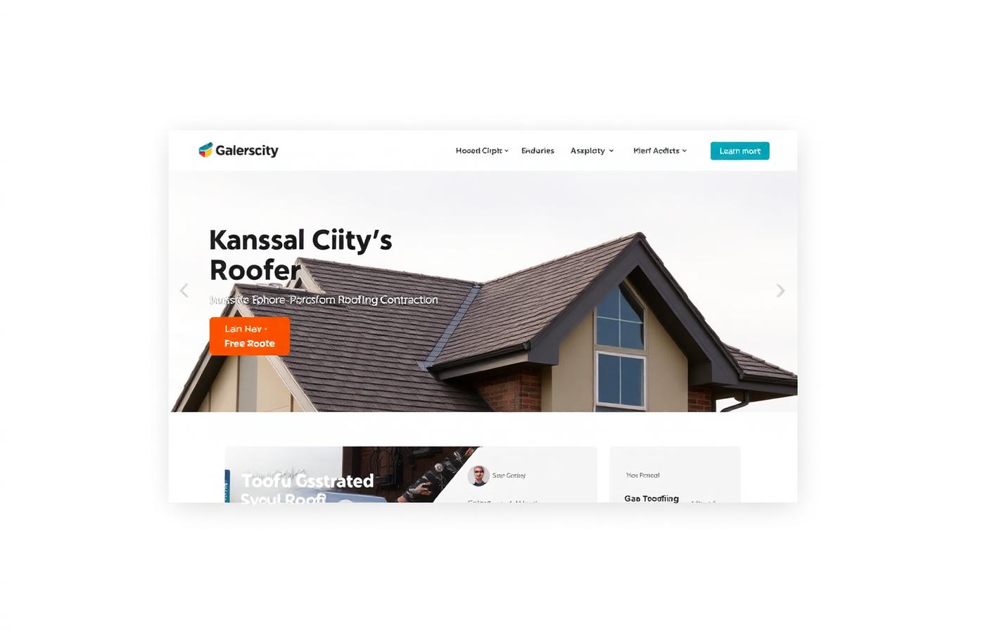 Home improvement website example